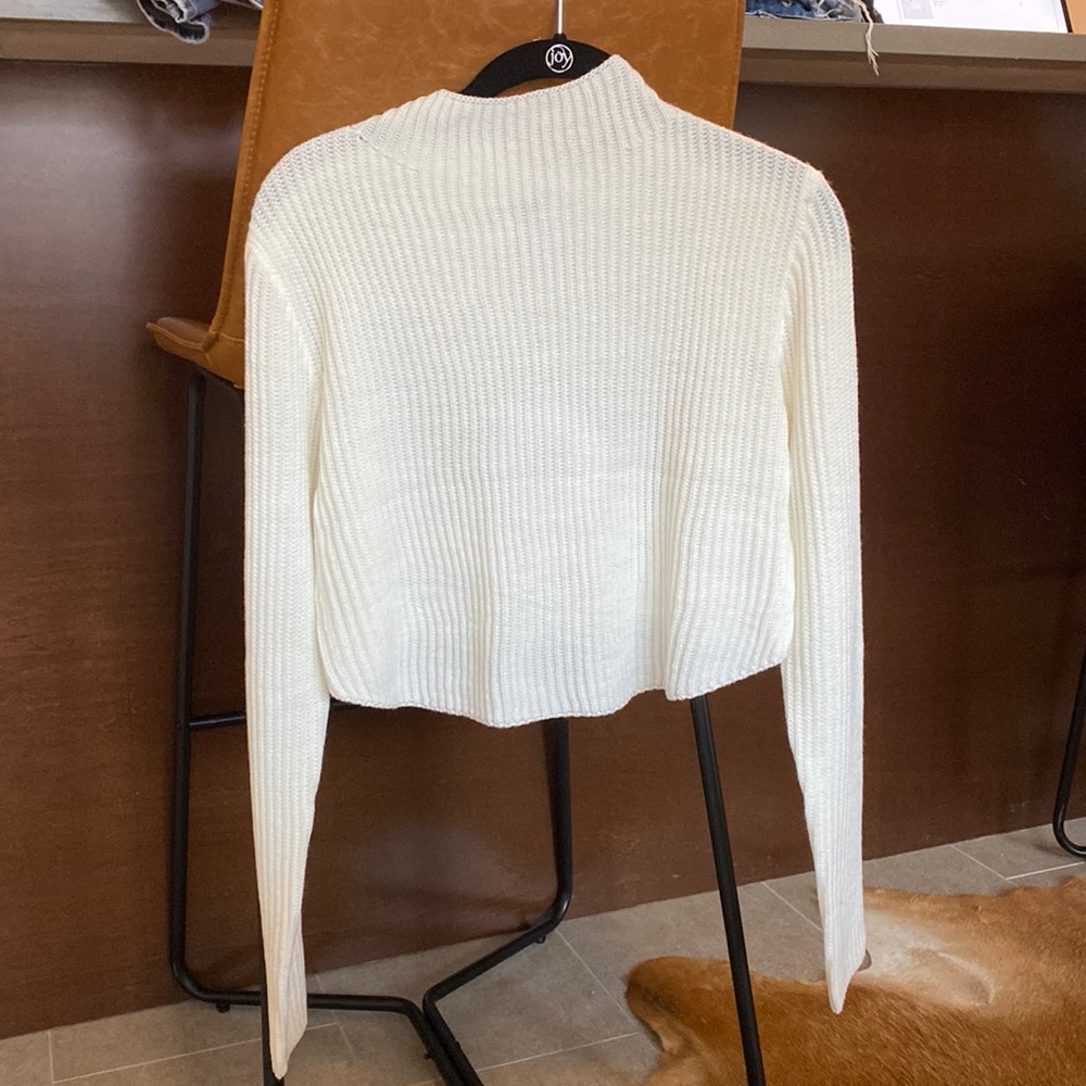 Princess Polly Oxnard Sweater Cream — XS/S